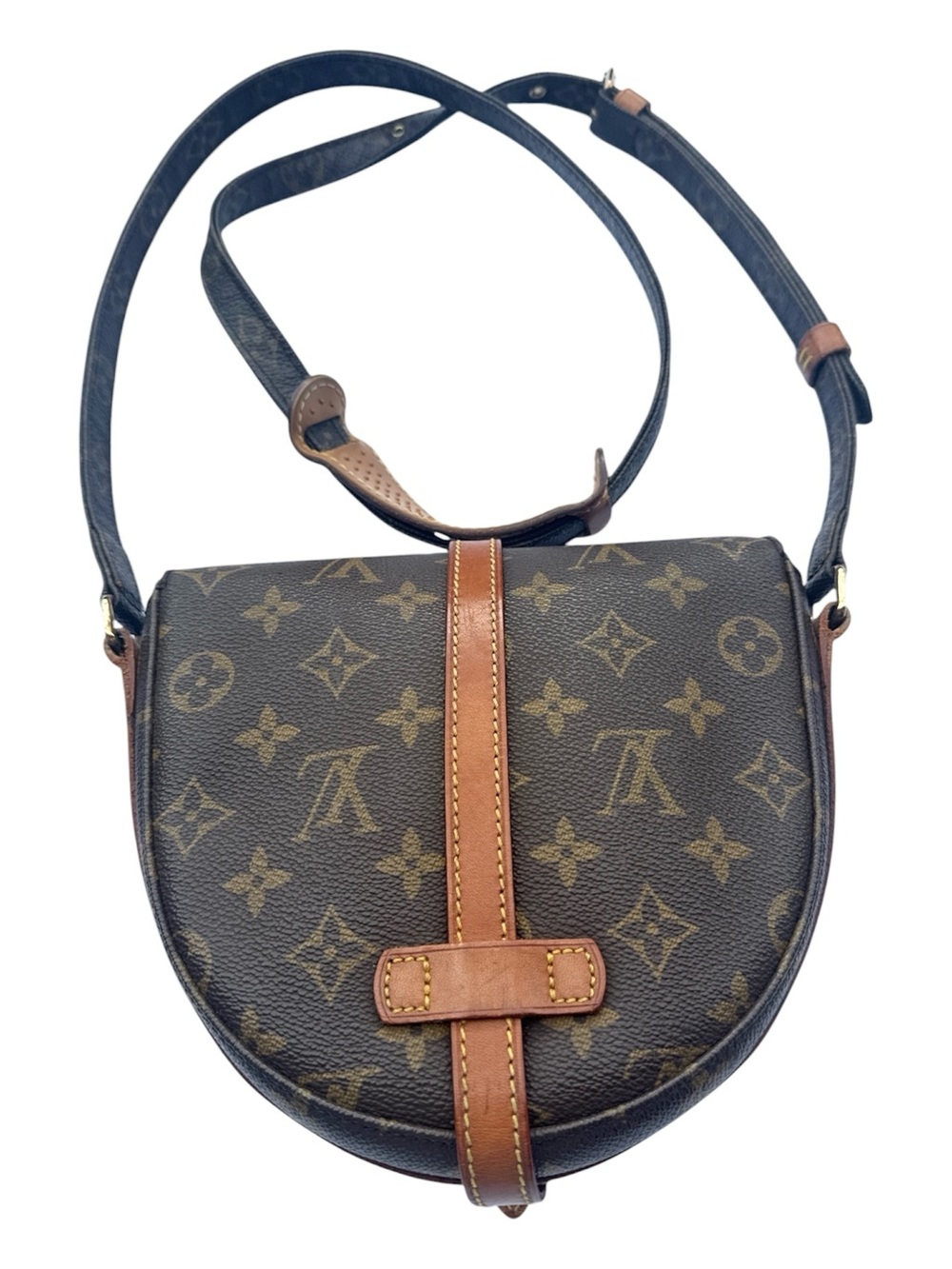 Louis Vuitton LV Shoulder Crossbody VTG Bag Chantilly PM Brown Monogram - Picture 5 of 17